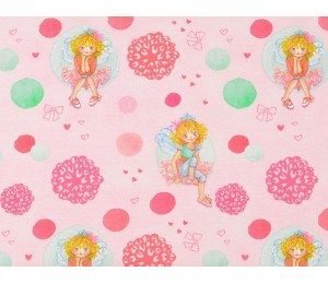 Jersey - Prinzessin Lillifee rosa Punkte